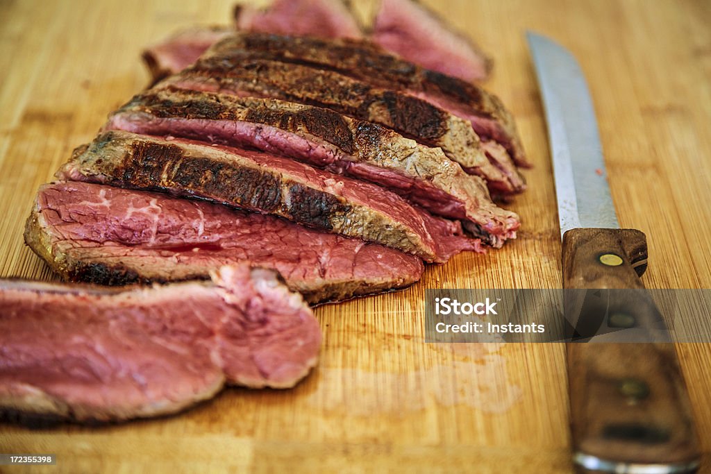 Sirloin Steak - Lizenzfrei Blutig Stock-Foto