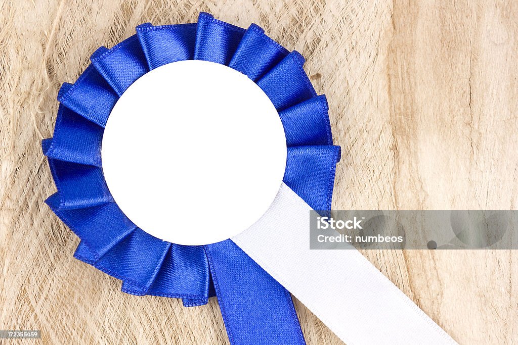 Blue ribbon - Foto de stock de Azul royalty-free