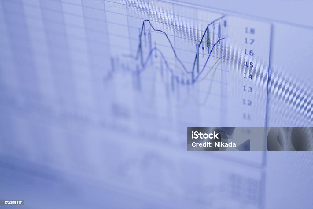 Gráfico de stock - Foto de stock de Ahorros libre de derechos