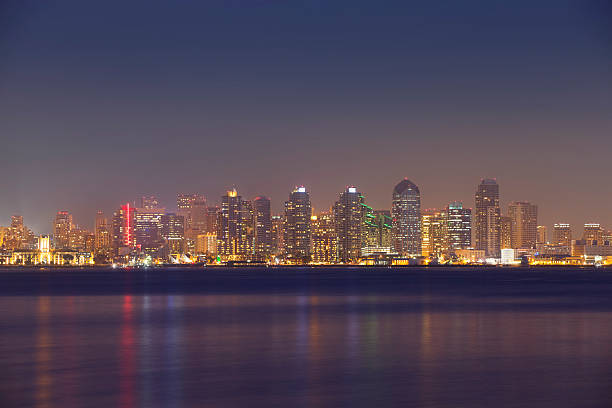 istock San Diego Skyline with Pacific Ocean Coastline 172355593