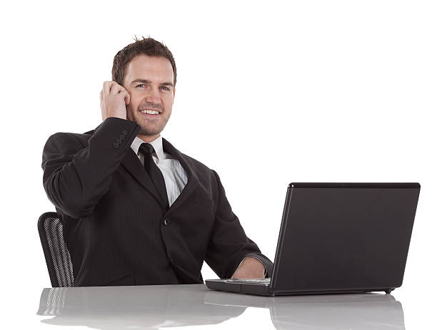 istock Businessman talking on a mobile phone 172355946