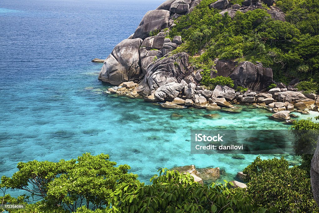 Isole Similan. Tailandia - Foto stock royalty-free di Acqua