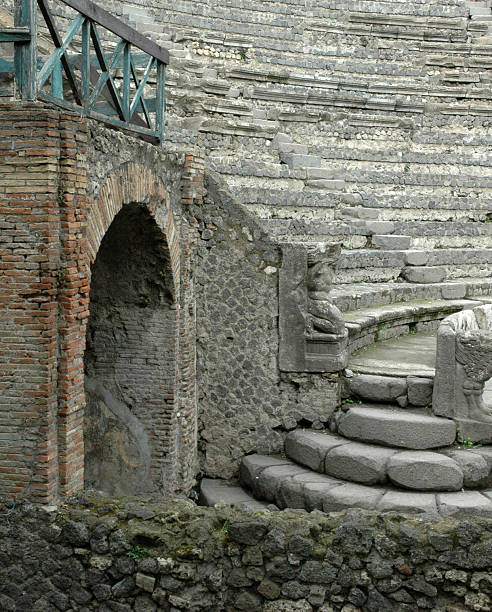 Antiguas ruinas de piedra - foto de stock