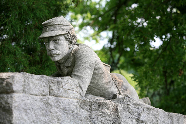 istock Confederate Soldier Statue Gettysburg National Battlefield Park 172356168