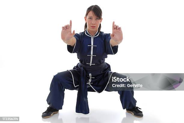 Kung Fu Fighting Stock Photo - Download Image Now - Kung Fu, Women, Adult