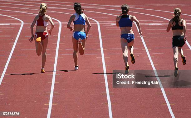 100 Meter Lauf Stockfoto und mehr Bilder von Leichtathletik-Weltmeisterschaft - Leichtathletik-Weltmeisterschaft, Frauen, IAAF