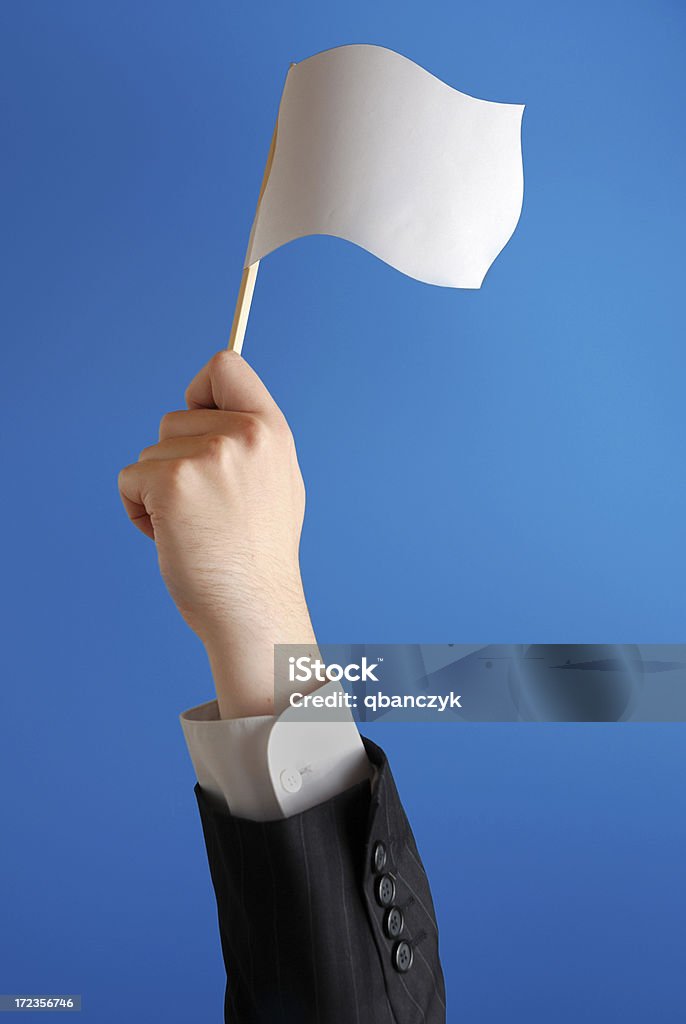 Rinuncio. - Foto stock royalty-free di Bandiera bianca - Esprimere a gesti