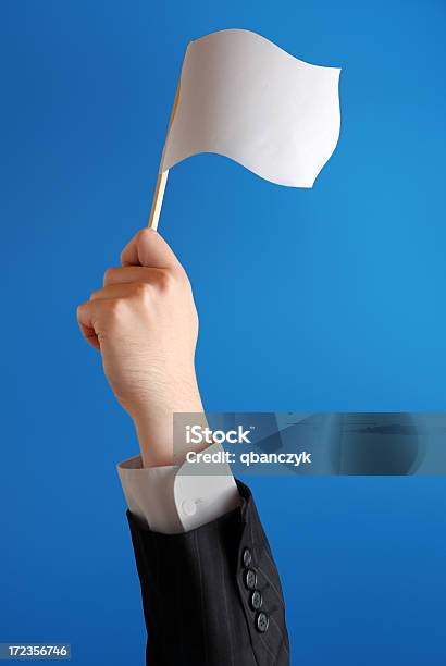 Foto de Desistir e mais fotos de stock de Bandeira Branca - Gesticular - Bandeira Branca - Gesticular, Negócios, Acidentes e desastres