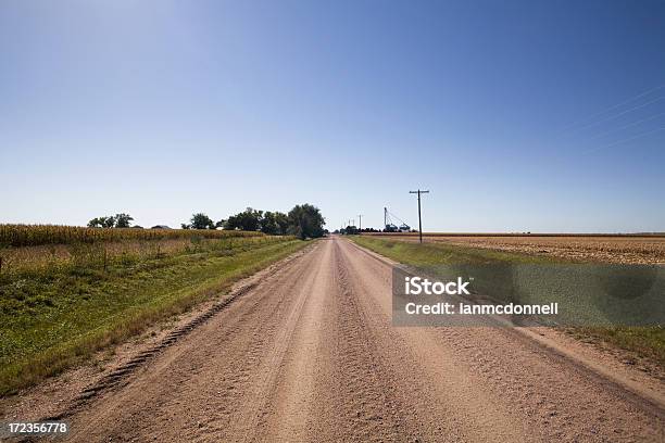 Country Road Stockfoto und mehr Bilder von Feld - Feld, Mais - Zea, Nebraska