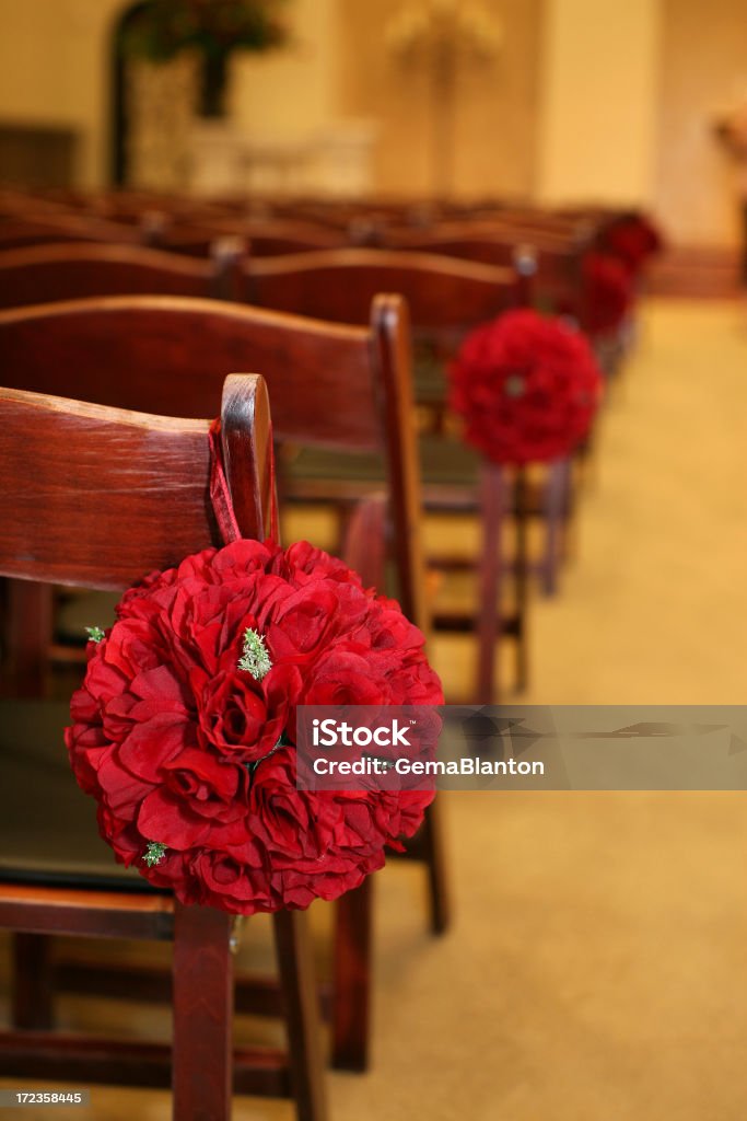 Blumen auf Hochzeit - Lizenzfrei Dreiblatt Stock-Foto