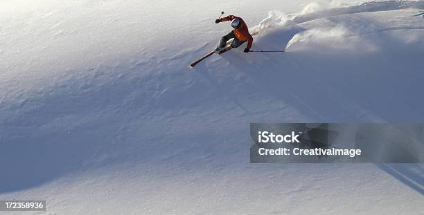 라 Curva 델 Telemarker 스키타기에 대한 스톡 사진 및 기타 이미지 - 스키타기, 프리라이드-겨울 스포츠, 스키