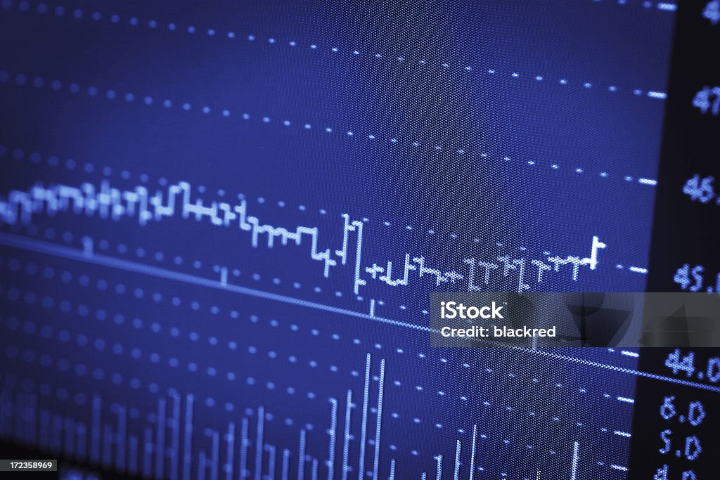 Flache-Markt - Lizenzfrei Analysieren Stock-Foto