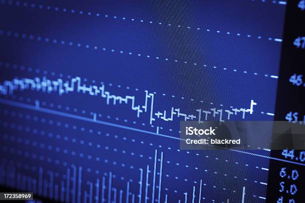Flat Market Stock Photo - Download Image Now - Analyzing, Blue, Business