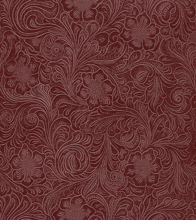 High resolution classic Art Nouveau woodcut pattern on faux leather surface, works great for antique, ornamental, vintage and more!