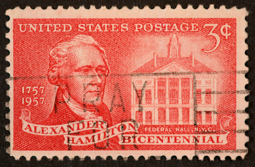 Cancelled Stamp From The United States Featuring Frederick Douglass A Greater Writer And Former Slave.  He Died Over 115 Years Ago In 1895.