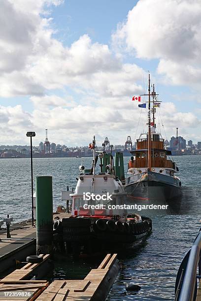 North Vancouver Harbor Stock Photo - Download Image Now - Autumn, Blue, British Columbia