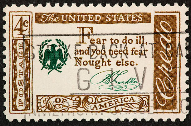 istock American credo stamp series 172360046