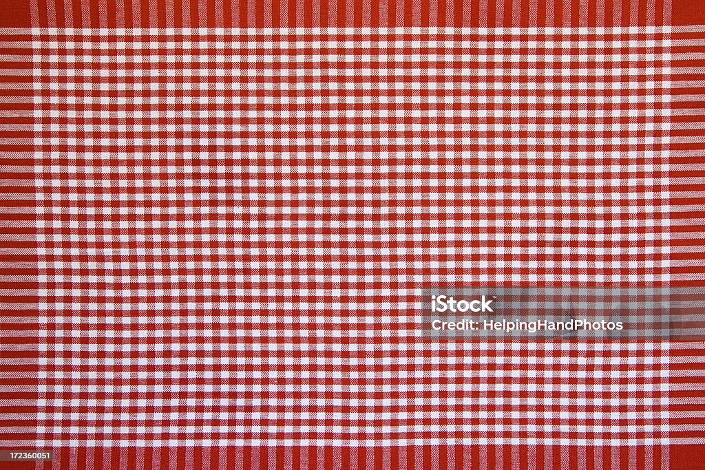 Красная и белая клетка гингем - Стоковые фото Белый роялти-фри