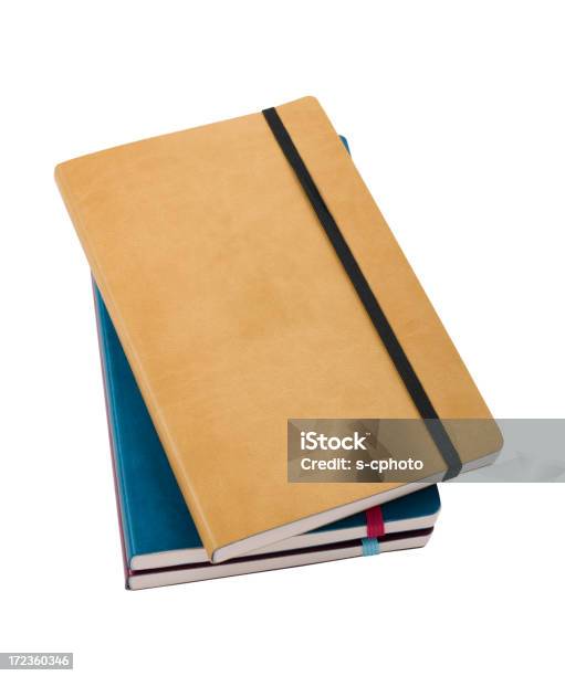 Notebook Clipping Path Stockfoto und mehr Bilder von Buch - Buch, Geschlossen - Allgemeine Beschaffenheit, Gestapelt