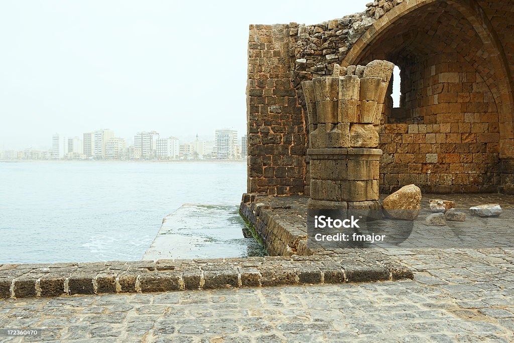 Sidon Castelo - Foto de stock de Antigo royalty-free