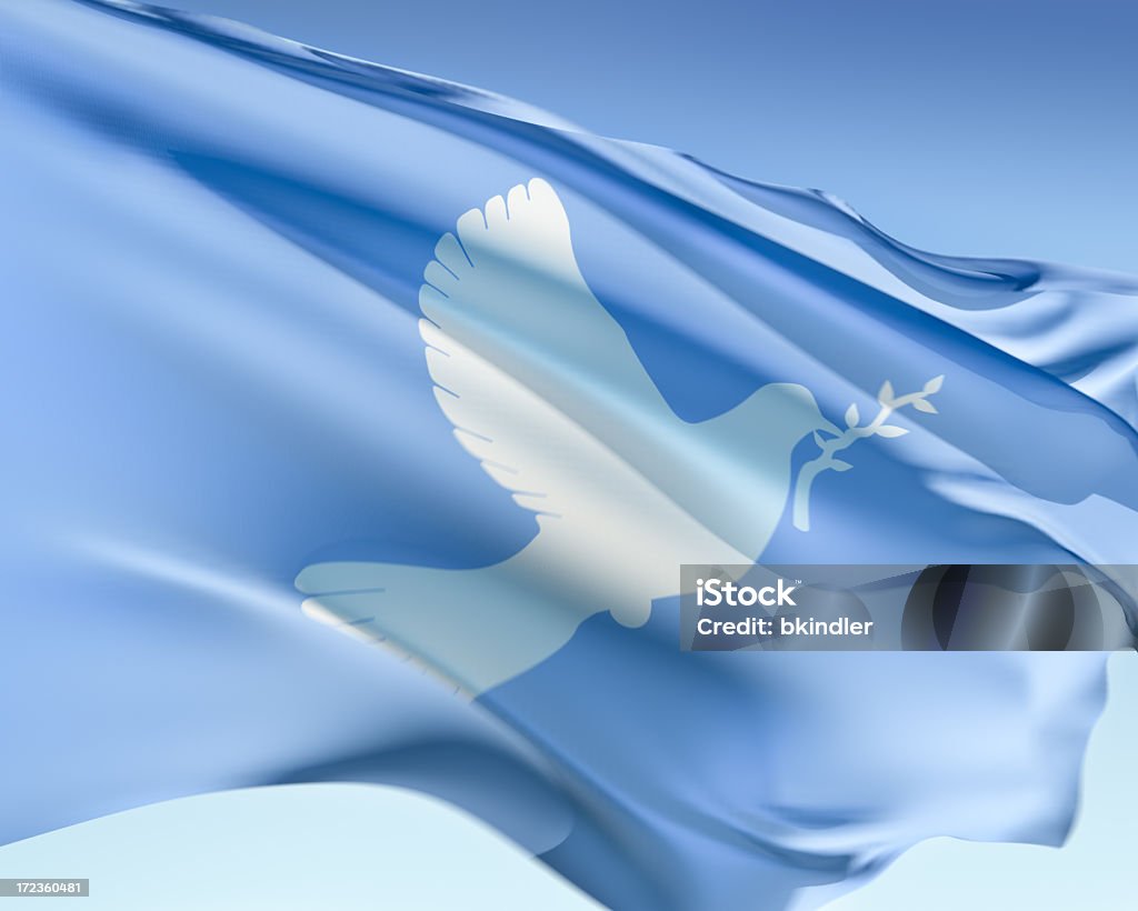 Bandiera della pace - Foto stock royalty-free di Simboli della pace