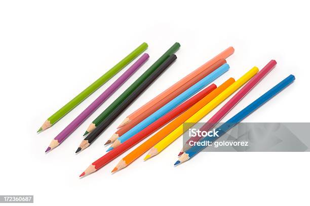 Colored Pencils Stock Photo - Download Image Now - Colored Pencil, Crayon, Pencil