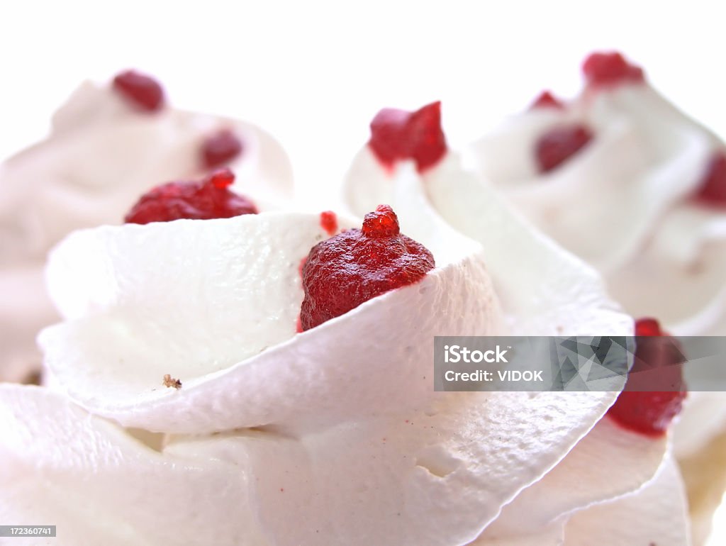 cake Delicious cake with whipped cream Baked Pastry Item Stock Photo