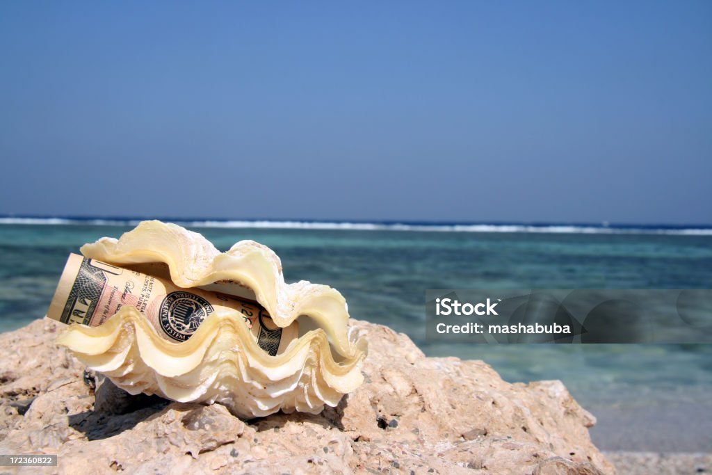 Dinero para vacaciones - Foto de stock de Agua libre de derechos