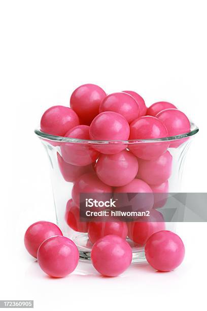 Rosa Gumballs - Fotografie stock e altre immagini di Gomma da masticare - Gomma da masticare, Scontornabile, Rosa - Colore