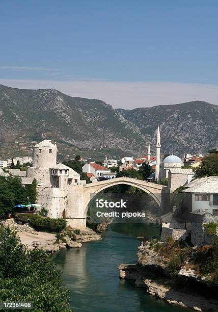 Old Bridge In Mostar Stock Photo - Download Image Now - Architecture, Balkans, Bosnia and Herzegovina