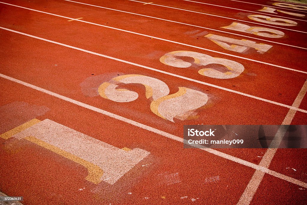 Leichtathletik-Nummern - Lizenzfrei Bildhintergrund Stock-Foto