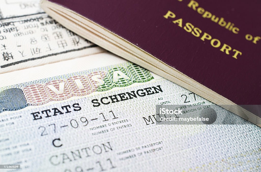 Etats visa Schengen - Photo de Accord de Schengen libre de droits
