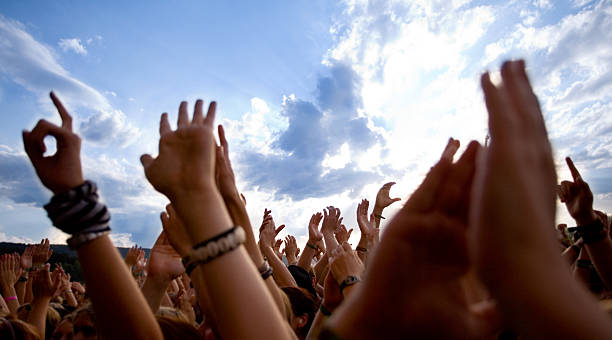 istock hands up - rock festival 172361630