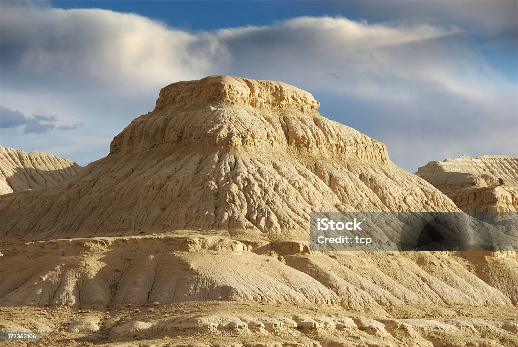 Pirâmide de argila Floresta nacional de Zanda Geopark (Tibete - Royalty-free Barro Foto de stock