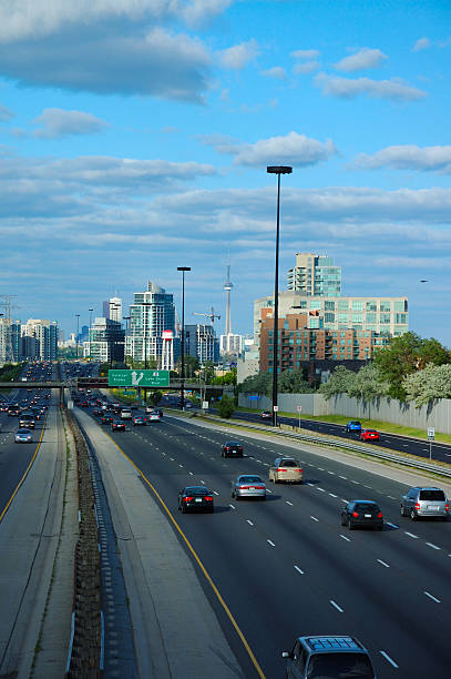 istock Afternoon Traffic on Toronto's Gardiner Expressway 172362298