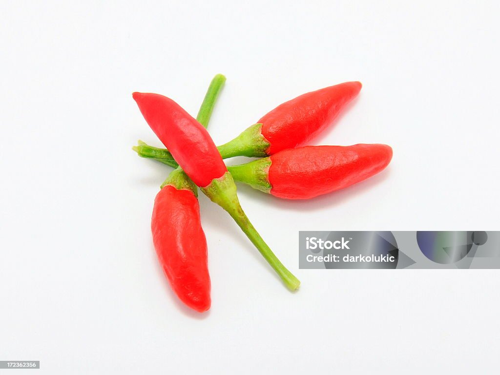 Red hot chili peppers - Foto de stock de Alimento libre de derechos