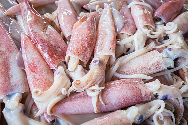 Fresh fish on the market