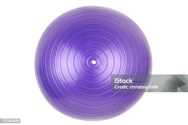 Exercise Ball Stock Photo - Download Image Now - Fitness Ball, No People, Purple