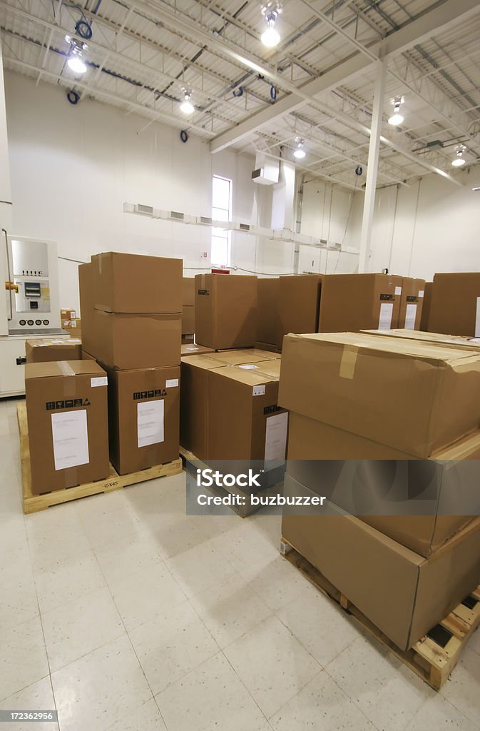 Industry Package Expedition Department  Box - Container Stock Photo