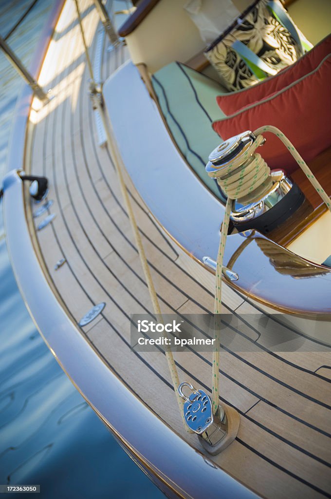 Barca a vela yacht - Foto stock royalty-free di Acqua