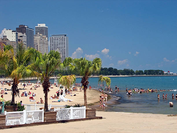 Oak Street Beach in Chicago – Foto