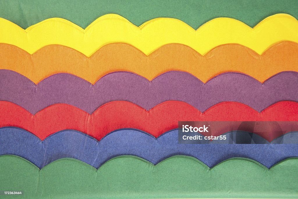 Vieiras de lenços de papel - Foto de stock de Amarelo royalty-free