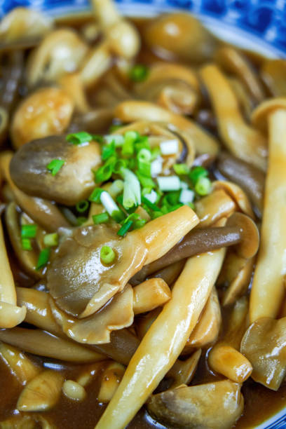 istock A delicious Chinese home-cooked dish, stir-fried mushrooms with soy sauce 1723637659