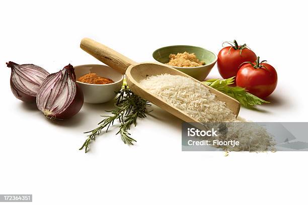 Zutaten Pilaw Reis Stockfoto und mehr Bilder von Pilaw-Reis - Pilaw-Reis, Stangensellerie, Zwiebel