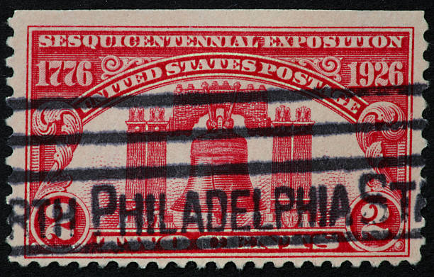 istock Philadelphia stamp 1926 172364562