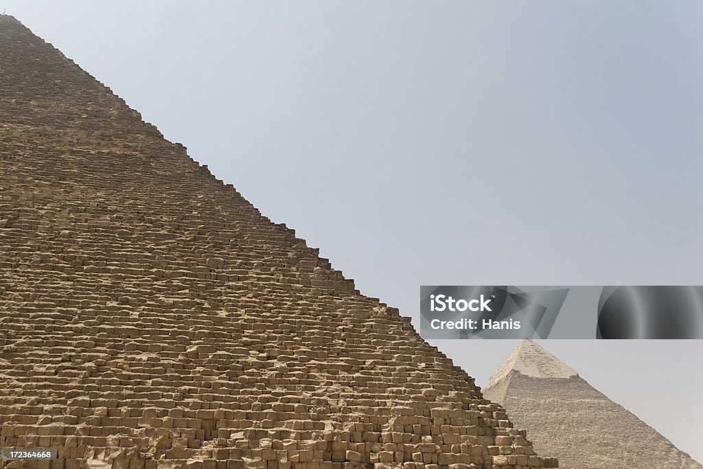 Pirâmides de Gizé - Royalty-free Adulação Foto de stock