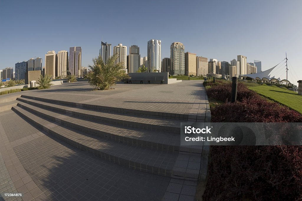 Horizonte de Abu Dhabi - Royalty-free Abu Dhabi Foto de stock