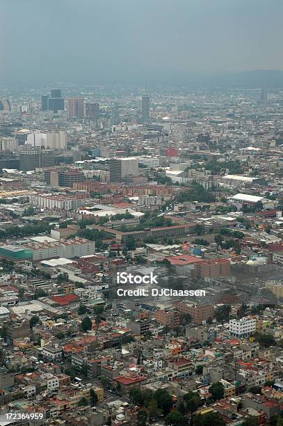 Vista Città Del Messico Arial - Fotografie stock e altre immagini di Città - Città, Messico, Affari