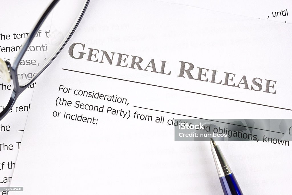 Informazioni generali contratto di leasing - Foto stock royalty-free di Accordo d'intesa