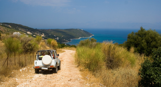 Jeepsafari at Corfu.